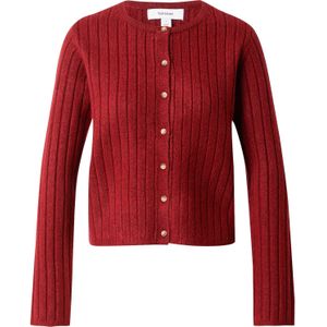 Tsscarlet - Gebreid Vest - Ronde Hals - Lange Mouwen - Knoopsluiting - Regular Fit