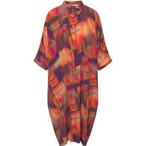 Jascha Stockholm Jurk ' Oversized Air '  oranje