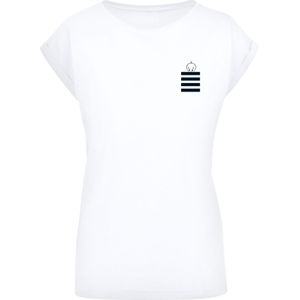 F4NT4STIC Shirt 'Looney Tunes'  zwart / wit