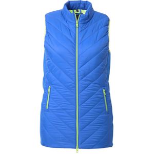 Ulla Popken Bodywarmer  blauw / geel