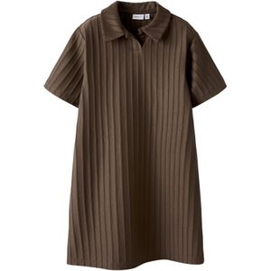 NAME IT Jurk  chocoladebruin