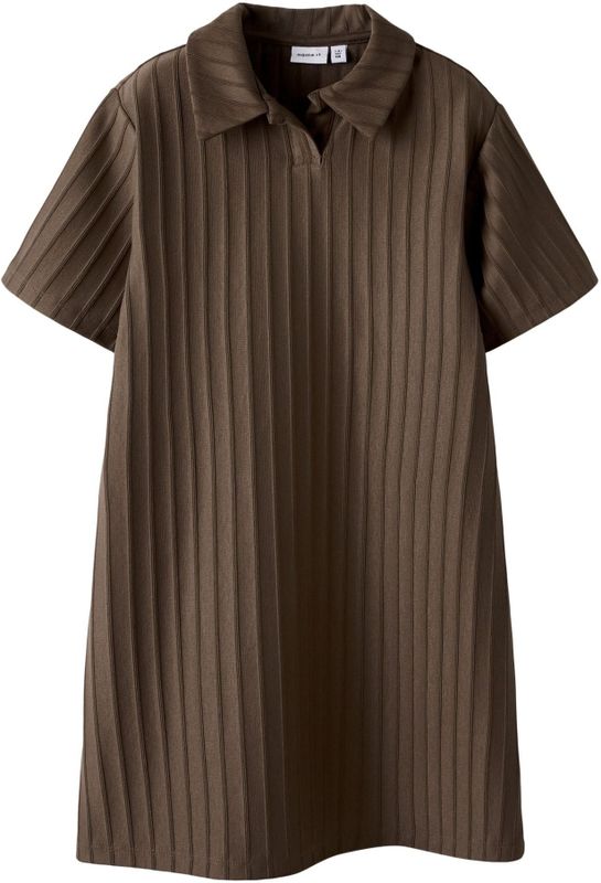 NAME IT Jurk  chocoladebruin