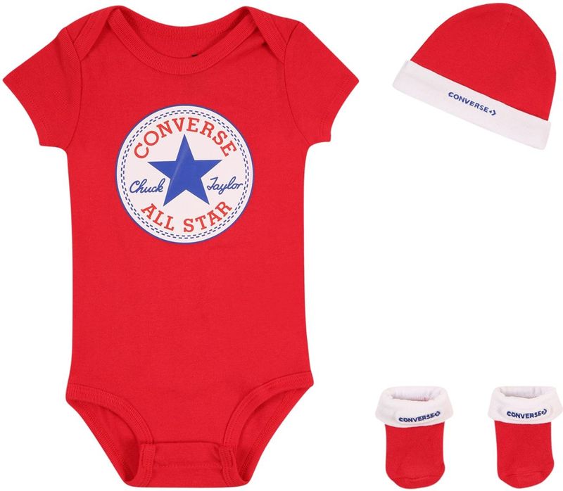 Converse - All Over Star Classic - Babyset - Zwart - Katoen