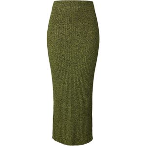 EDITED Rok 'Pardis'  limoen / zwart