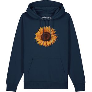 Watapparel Sweatshirt ' Sonnenblume '  navy / bruin / geel