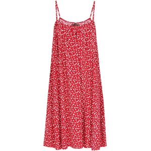 nelice Zomerjurk  rood / zwart / wit