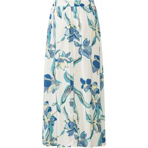 LASCANA Rok  blauw / pasteelgeel / petrol / wit