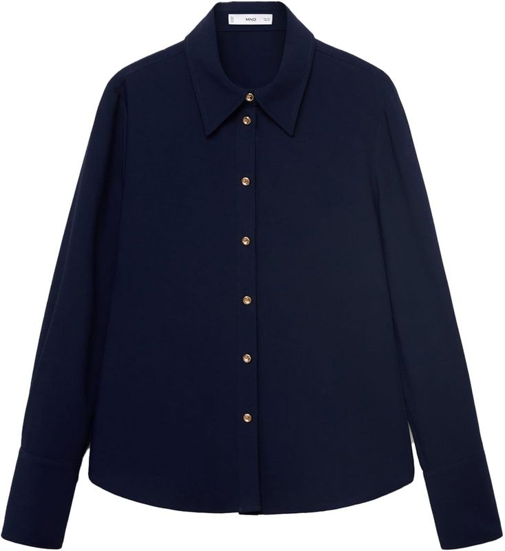 MANGO Blouse 'FLARE'  navy