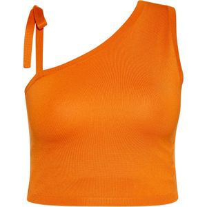NAEMI Gebreide top  oranje