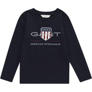 GANT Shirt  navy / grijs / donkerrood / wit