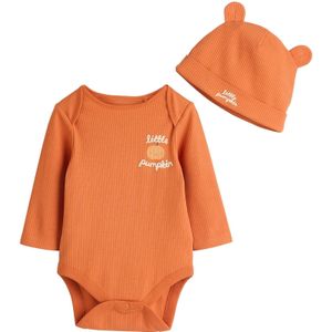 Next Set 'Halloween'  oranje / abrikoos / wit