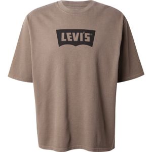 LEVI'S ® Shirt 'Half Sleeve Tee'  kaki / zwart