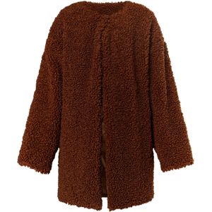 faina Winterjas  bruin