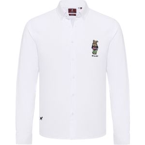 Williot Overhemd  bruin / groen / zwart / wit