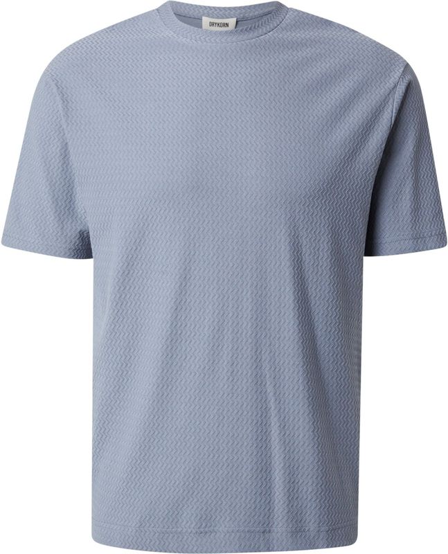 Shirt - GILBERD 10 - T-shirt - Effen - Jersey - Kwartmouw