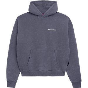 Prohibited Sweatshirt  donkergrijs / wit