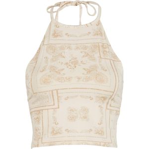 Karl Kani Top  beige / crème