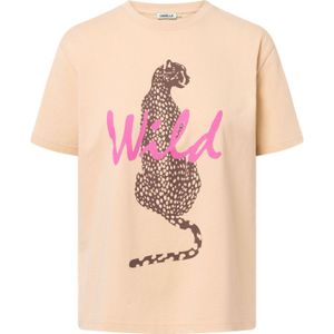 CODELLO Shirt  bruin / lichtbruin / pink
