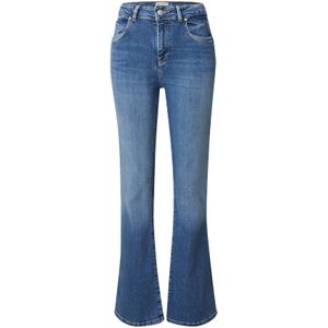 Jeans - Jonna 500 - Effen - Denim - Flared - Heavy Washed