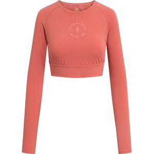 GOLD´S GYM APPAREL Functioneel shirt 'HELEN'  goud / zalm roze
