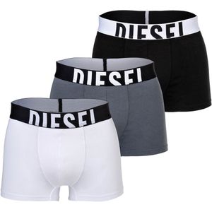 DIESEL - Boxershorts - Grijs - Zwart - Wit - 3 Pack
