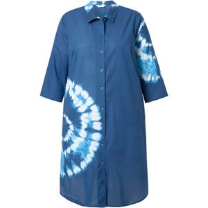 Angel of Style Blouse  lichtblauw / donkerblauw / wit