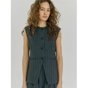 NORR Blazers 'Novia'  grijs / wit