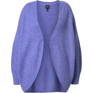 Ulla Popken Gebreid vest  violetblauw