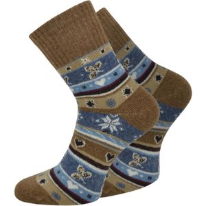 normani Sokken  navy / smoky blue / bruin