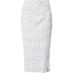 ABOUT YOU Rok 'Larissa'  lichtblauw / donkerblauw / wit