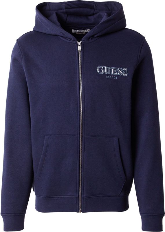 Guess - M5BQ48K9Z21 - Sweatshirt - Blauw - Polyester