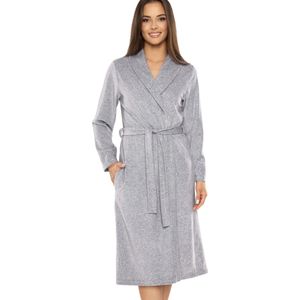 Vivisence Badjas lang  '5022'  grijs