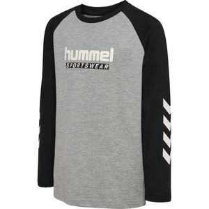 Hummel - hmlJr Logo T-Shirt L/S - T-shirt - Biologisch Katoen
