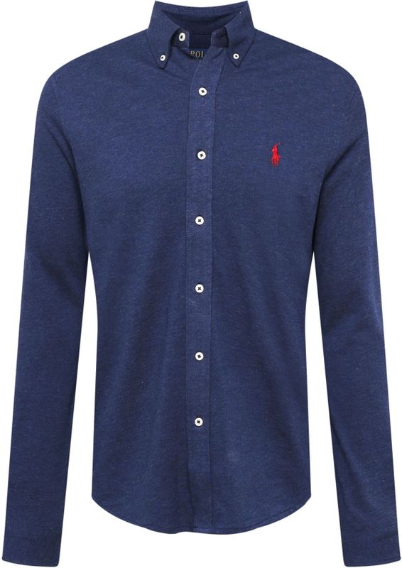 Polo Ralph Lauren - Klassiek Katoenen Piqué Shirt - Blauw - Heren