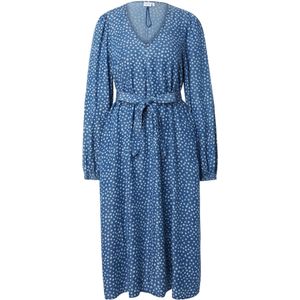 NÜMPH Jurk 'NUVILNA'  blauw denim / lichtblauw