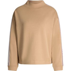 JOOP! Trui 'Tamera '  beige / cappuccino / rood