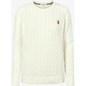 U.S. POLO ASSN. Trui 'Madeline'  wit