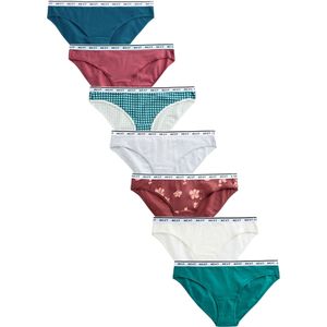 Next Slip  cyaan blauw / grijs gemêleerd / smaragd / bourgogne / wijnrood / wit