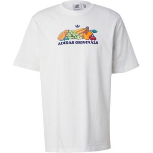 ADIDAS ORIGINALS Shirt 'FRUITSALAD'  donkerblauw / lichtgroen / oranje / wit