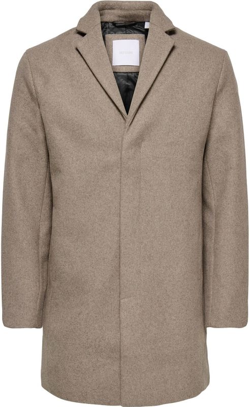 ONLY & SONS - ONSARON WOOL COAT - Korte Jas - Greige