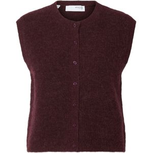 Wolmix - Gebreid Gilet - Zacht - Regular Fit