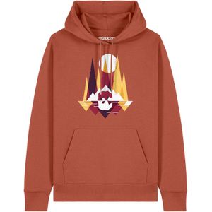 Watapparel Sweatshirt ' Von Bären und Bergen '  lichtbruin / gemengde kleuren