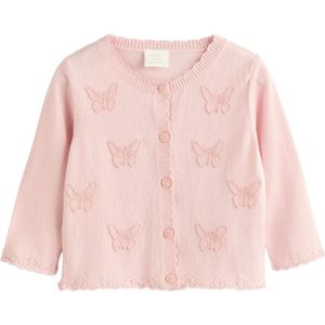 Next Gebreid vest  rosa