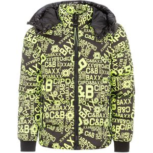 CIPO & BAXX Winterjas  groen / zwart