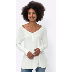 Gebreide Trui - Ecru - 70% Viscose 30% Polyamide