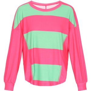 usha - Sweatshirt - Gestreept - Lange Mouwen - Casual Look - Fashion Look Collection