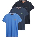 Superdry - Essential Logo - T-shirt - Korte Mouwen - 3 Eenheden