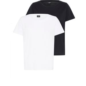 North Bend Shirt 'Gita'  zwart / wit