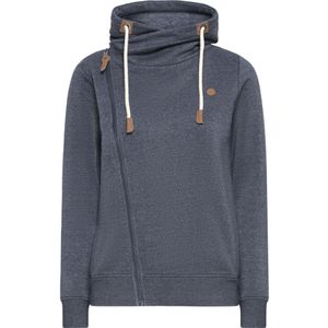 Oxmo Sweatvest 'Mille'  navy / bruin