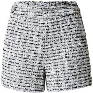 ABOUT YOU Broek 'Lenni'  grijs / zilver / wit